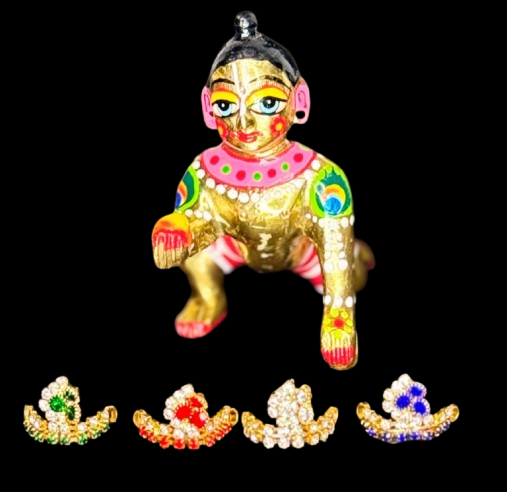 Miniature Mukut - Small & Elegant piece (2 Inch) - Nehman