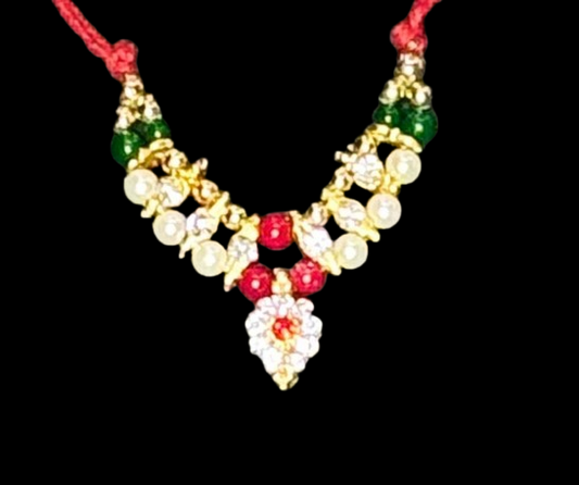 Single Layered Beaded Necklace (ILN14) - Nehman