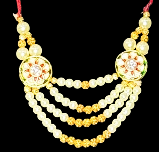 Beaded Layered & traditional Necklace -(ILN4) - Nehman